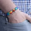 Rainbow- Rope Unique Bracelet - Image 3